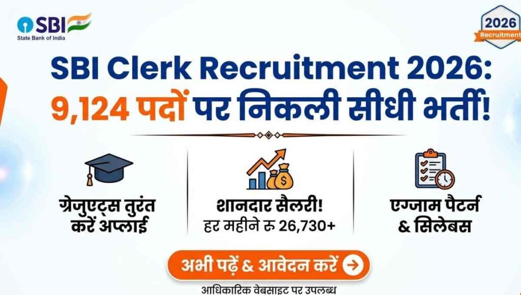 SBI Clerk Recruitment 2026